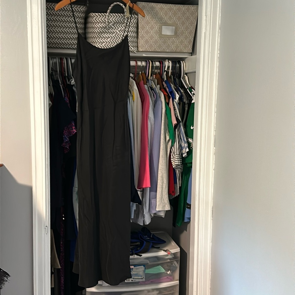 NWT Gwyneth slip dress in luster charmeuse